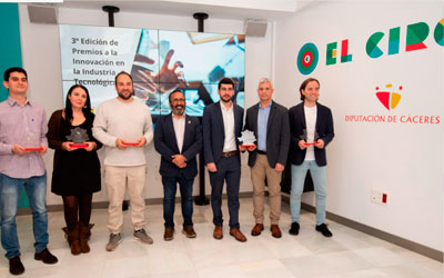 ICFVIAL PREMIADO en la 3ª edición de los Premios a la Innovación Tecnológica de la provincia de Cáceres